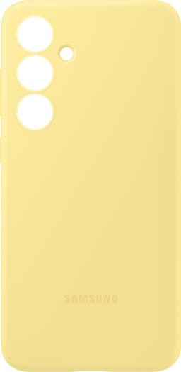 Samsung Galaxy S24 FE silikonfodral (gul)