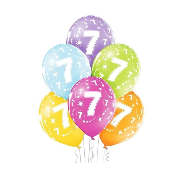 Latexset '7th Birthday' (6 st)