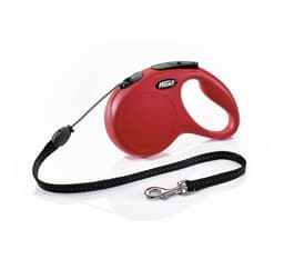 Walking koppel New Classic sladd 5m M röd, Flexi