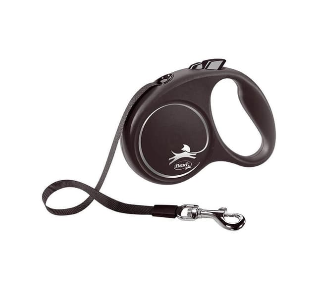 Gåsnor Sort Design S Ribbon 5m, sort, Flexi