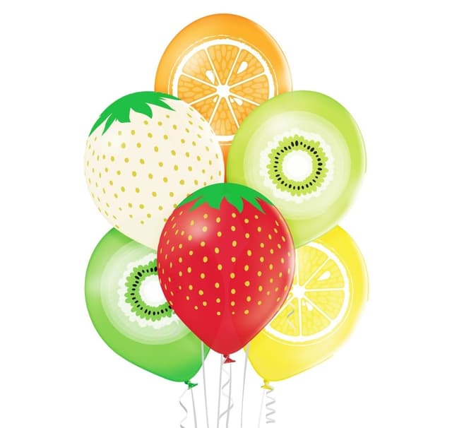Latexset 'Fruits' (6 st)