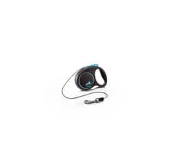 Gangbånd Sort Design XS Cord 3m blå, Flexi