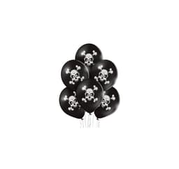 Latekssett 'Skull & Crossbones' (6 stk)