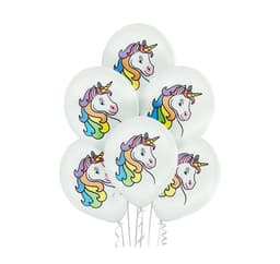 Latekssett 'Unicorn' (6 stk)