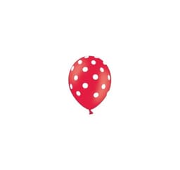 Latekssett 'Polka Dots' 30 cm (6 stk)