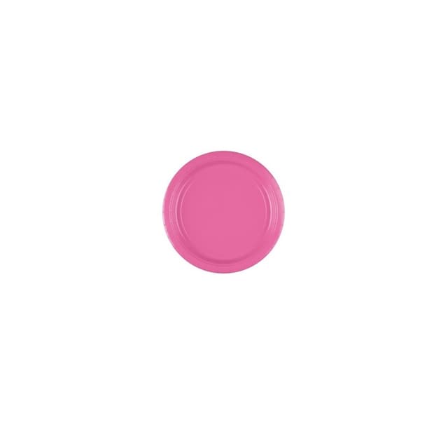 Tallrik 23 cm Bright Pink, 8 st