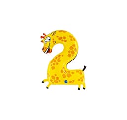 Nummer '2' giraff