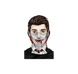 Pipe skjerf Vampire
