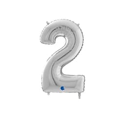 Nummer ""2"" Silver