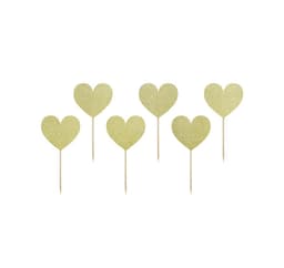 Tårtdekorationskanapé ""Sweet Love-Hearts""