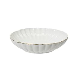 Tallrik SHELL D20xH4,5cm, porslin