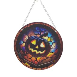 Gresskar Skull Welcome Tag Board Hengende Anheng Halloween Sign Flerfarget
