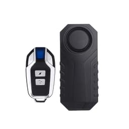 Sykkelalarm med fjernkontroll 113 dB Sort