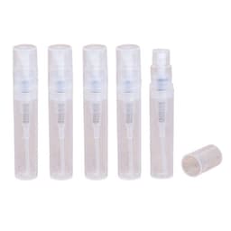 Mini refill sprayflaske/ reiseflaske for parfyme 5-pakning Gjennomsiktig 3 ml