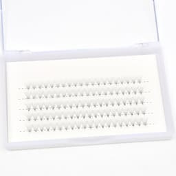 Vippeklaser eyelash extension 6D-D 100-dele Sort 9 mm