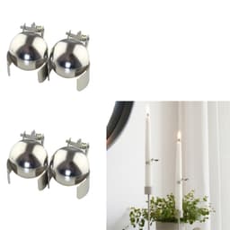 Automatisk ljussläckare 4-pack Silver