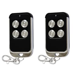 Universal kodekloner - fjernbetjening garageport 433 MHz 2-pakke