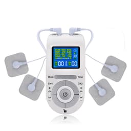 TENS EMS Massageapparat muskelstimulator för smärtlindring 12 lägen 20