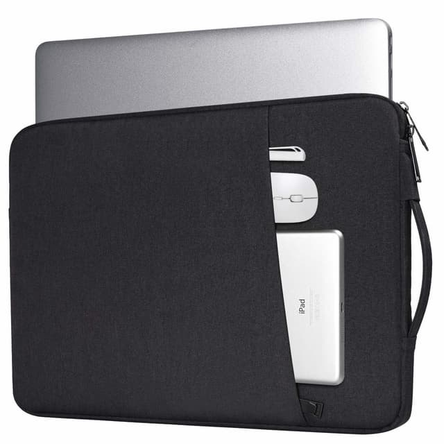 Laptop-etui 13,3 tommers i lerret Sort