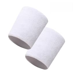 Håndleddsstropper Sportsarmbånd 1-par Hvit