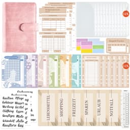 Cash Budget Binder Vaaleanpunainen