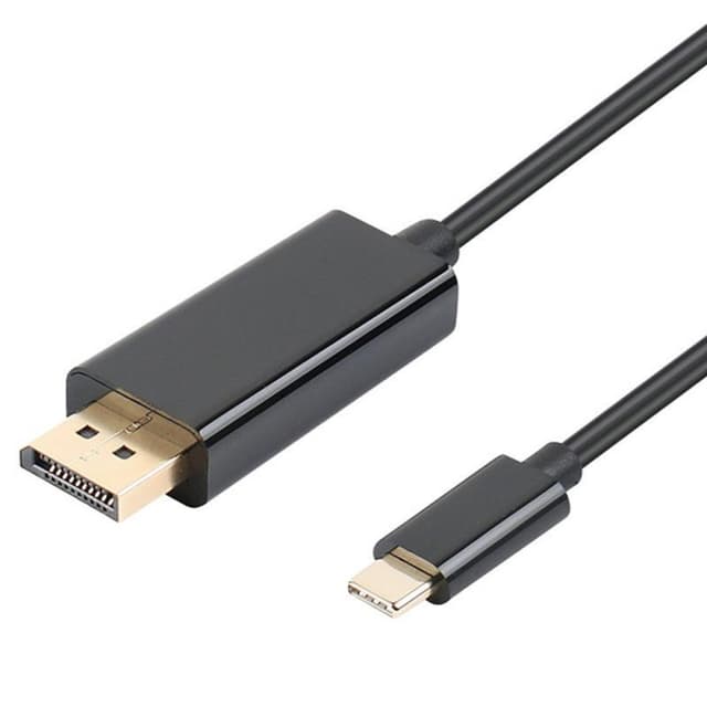 USB-C til DisplayPort adapterkabel 1,8 m Sort