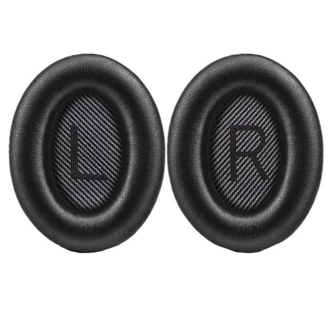 Kvalitets-øreputer for Bose QC 35/25/15 hodetelefoner 1 par Sort