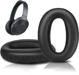Øreputer kompatible med Sony MDR-1000X WH-1000XM2 1 par Svart
