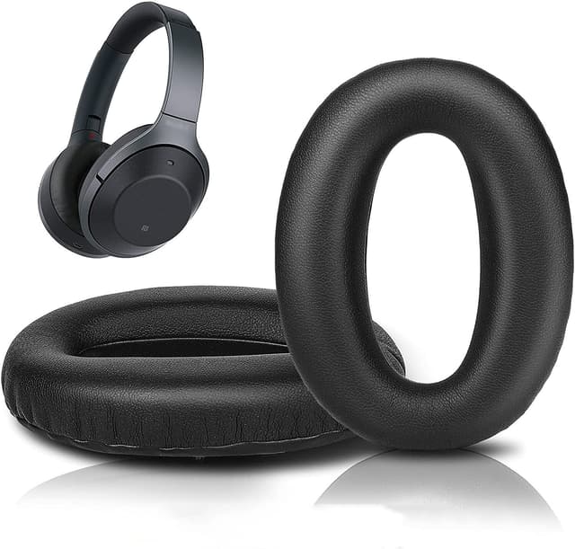 Öronkuddar för Sony MDR-1000X WH-1000XM2 1 par Svart