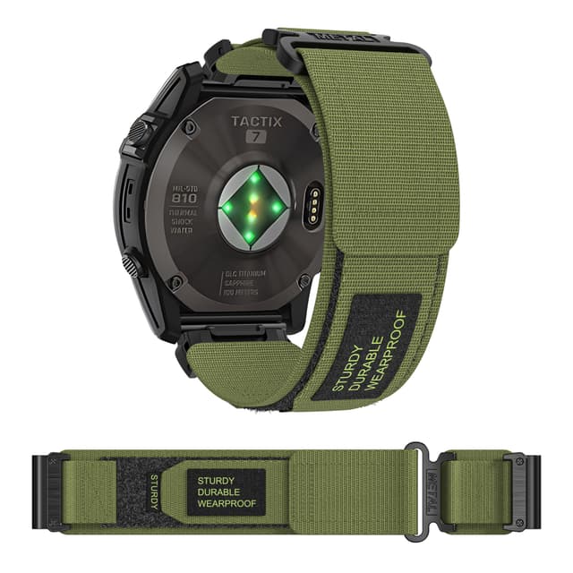 Tarranauhallinen nylon urheiluhihna Garmin wtach Puu 26 mm