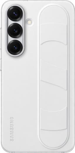 Samsung Galaxy S25 Standing Grip suojakuori (valkoinen)