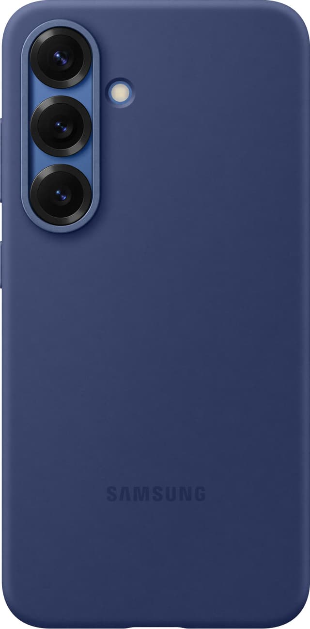 Samsung Galaxy S25 Silicone fodral (blått)