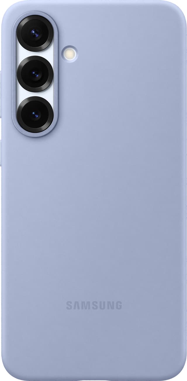 Samsung Galaxy S25+ Silicone etui (lysebrå)