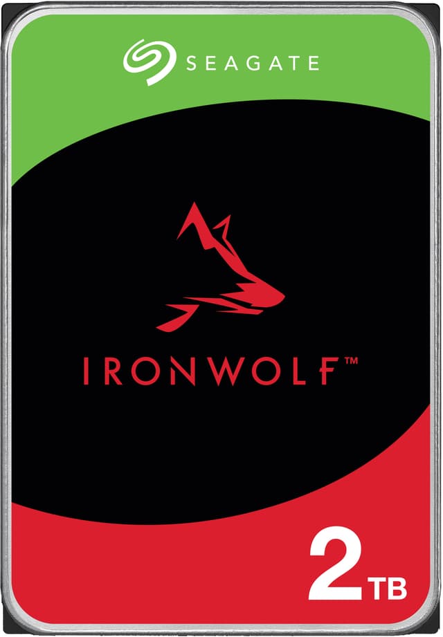 Seagate IronWolf 3,5" NAS kovalevy (2 TB)