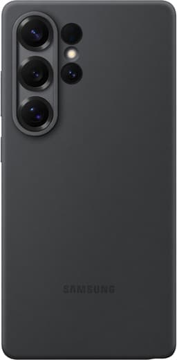Samsung Galaxy S25 Ultra Silicone fodral (svart)