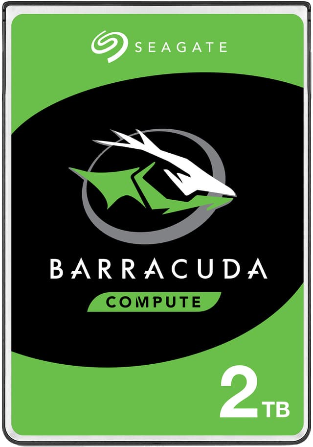 Seagate BarraCuda 2.5" intern HDD (2 TB)