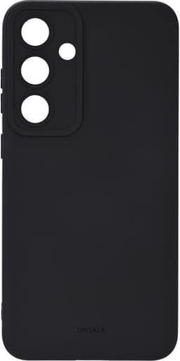 Onsala Samsung Galaxy S25+ Silicone deksel (sort)
