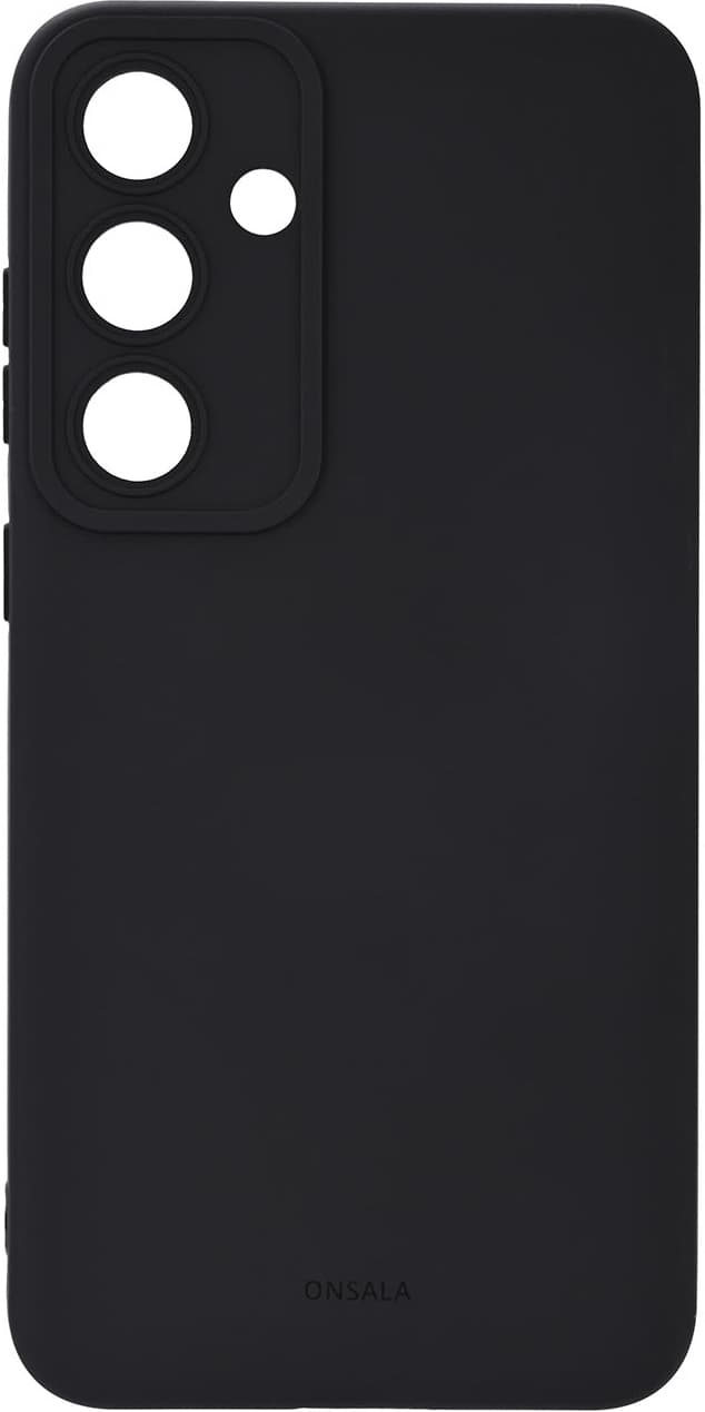 Onsala Samsung Galaxy S25+ Silikone etui (sort)
