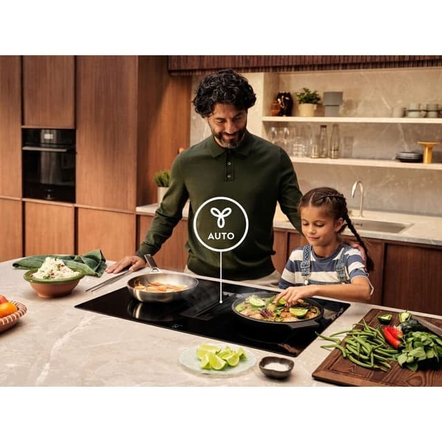 Automatisk fläktkontroll – anpassar sig efter matlagningen