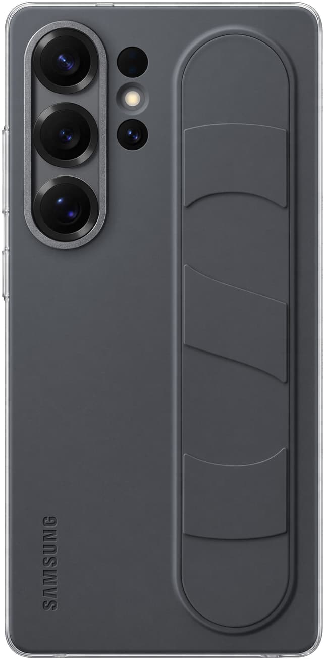 Samsung Galaxy S25 Ultra Standing Grip deksel (sort)