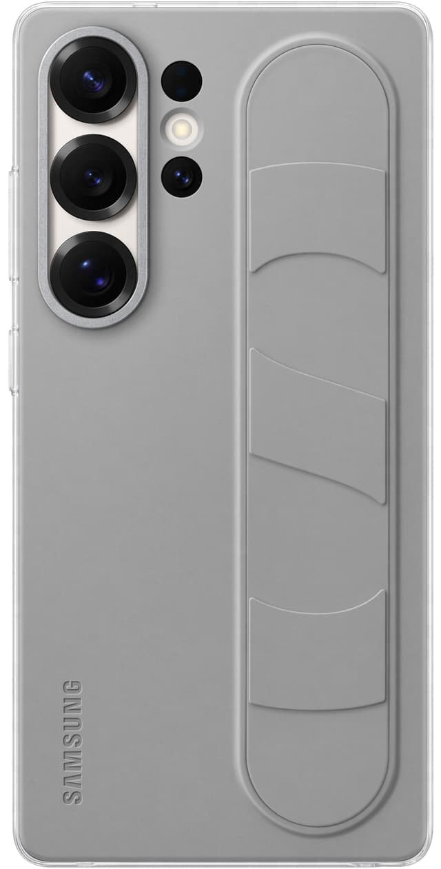 Samsung Galaxy S25 Ultra Standing Grip fodral (grå)