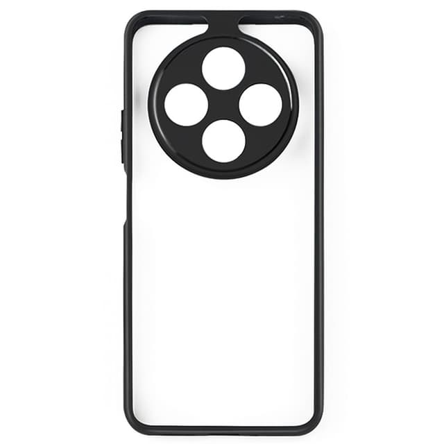 Stødsikkert PC+TPU Cover til Xiaomi Redmi 14C 4G - Gennemsigtigt Bagcover