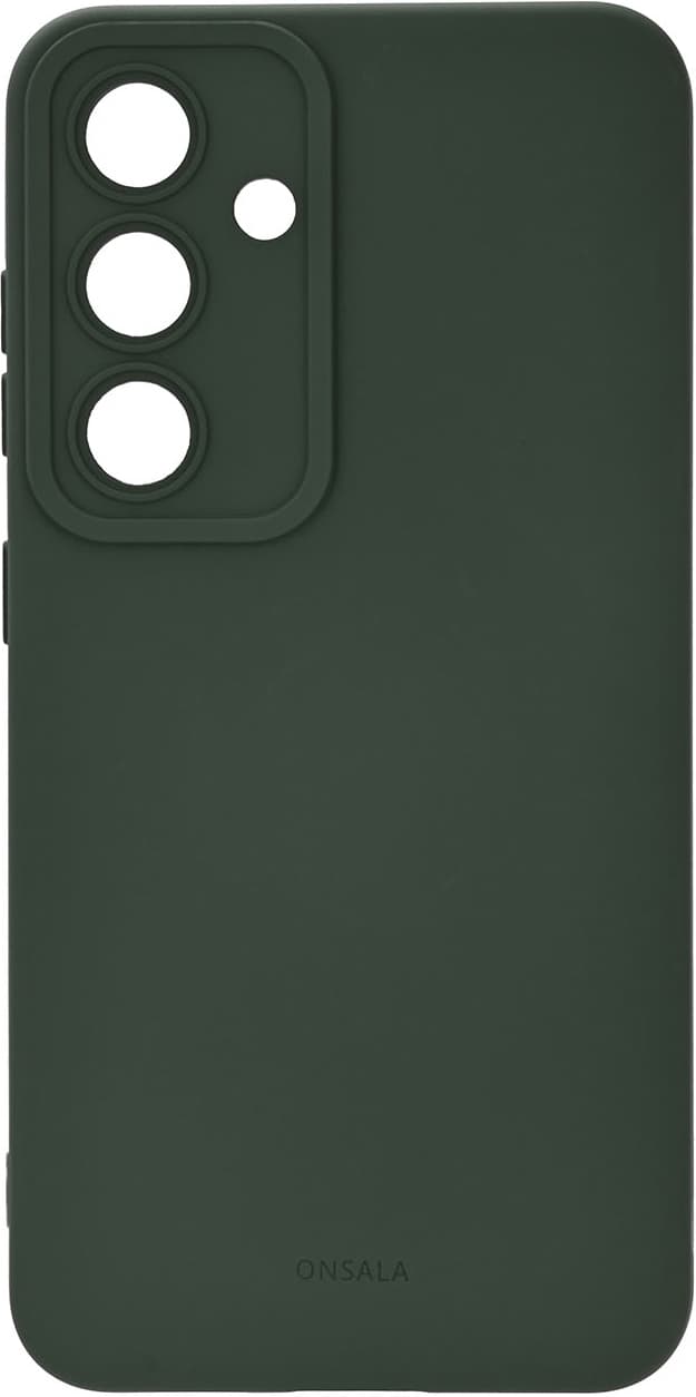 Onsala Samsung Galaxy S25 Silikone etui (grøn)