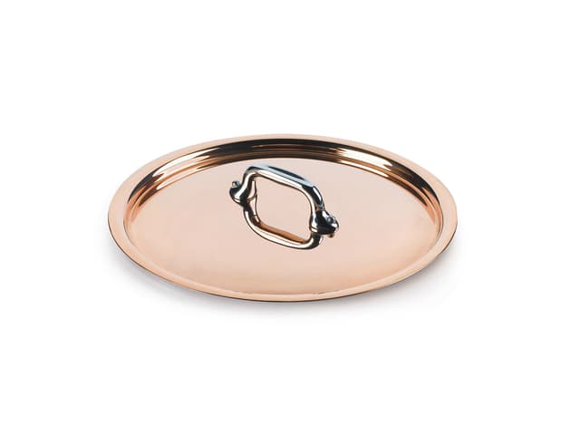 Mauviel M'150S Lid Dia 16 cm Copper/Steel