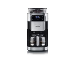 Grinding coffee machine Steel/Black