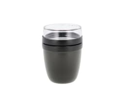 Mepal Ellipse Frokostbæger mini 300+120 ml Nordic black