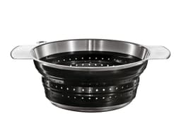 Rösle Colander Dia 24 x 10.5 cm 3.4 liter Steel/Black