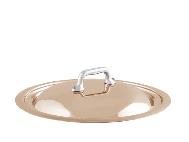 Mauviel M'6s Lid Dia 16 cm Copper/Steel