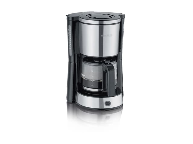 Severin Coffee machine 10 cups 1000 watt Steel/Black
