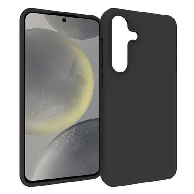 Silikone cover Samsung Galaxy S25 - Sort
